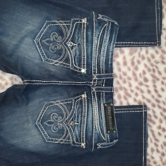 ROCK REVIVAL SIZE 31 SASHA BOOTCUT - Picture 5 of 5
